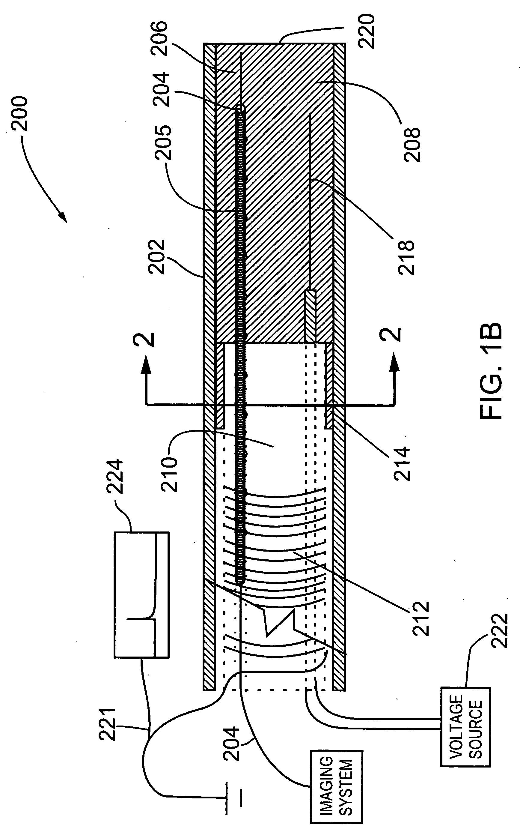 Electrostatically driven image probe