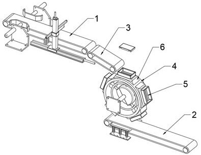 Full-automatic workpiece turnover equipment