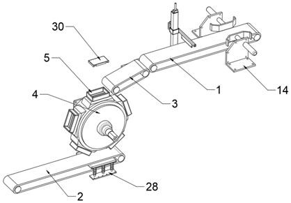 Full-automatic workpiece turnover equipment