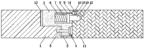 Building module with positioning function