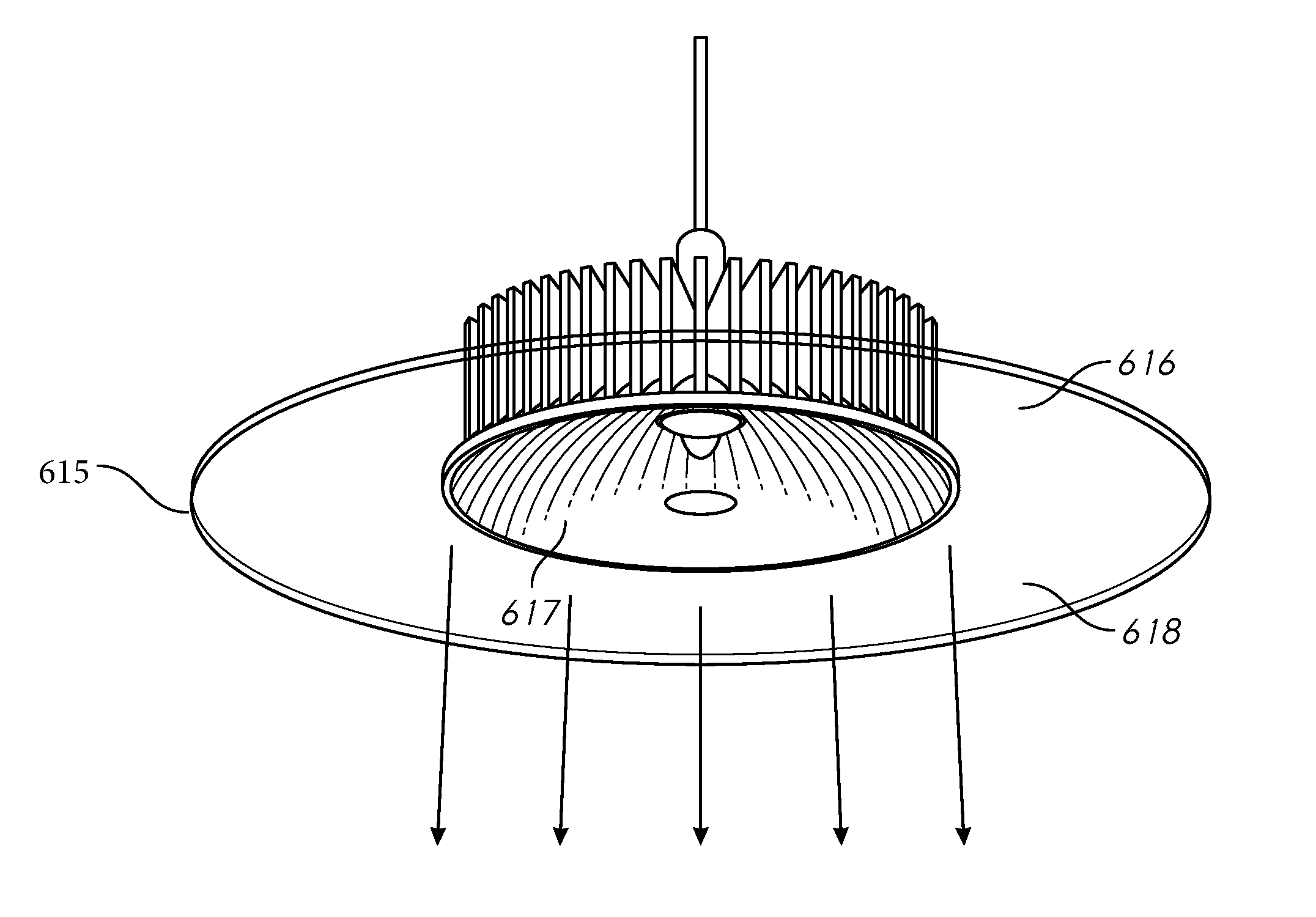 Luminaire for emitting directional and nondirectional light