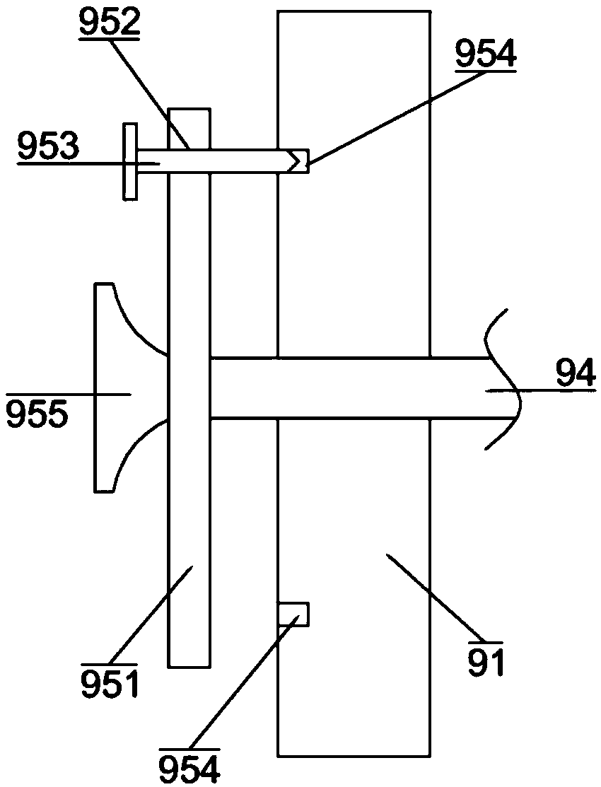 Reinforced clamping type high-efficiency tree pipe cutting and cutting-off equipment