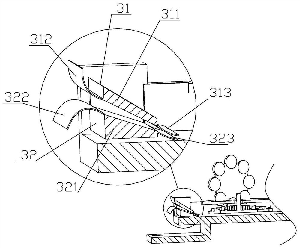 Lithium battery producing and processing mechanism