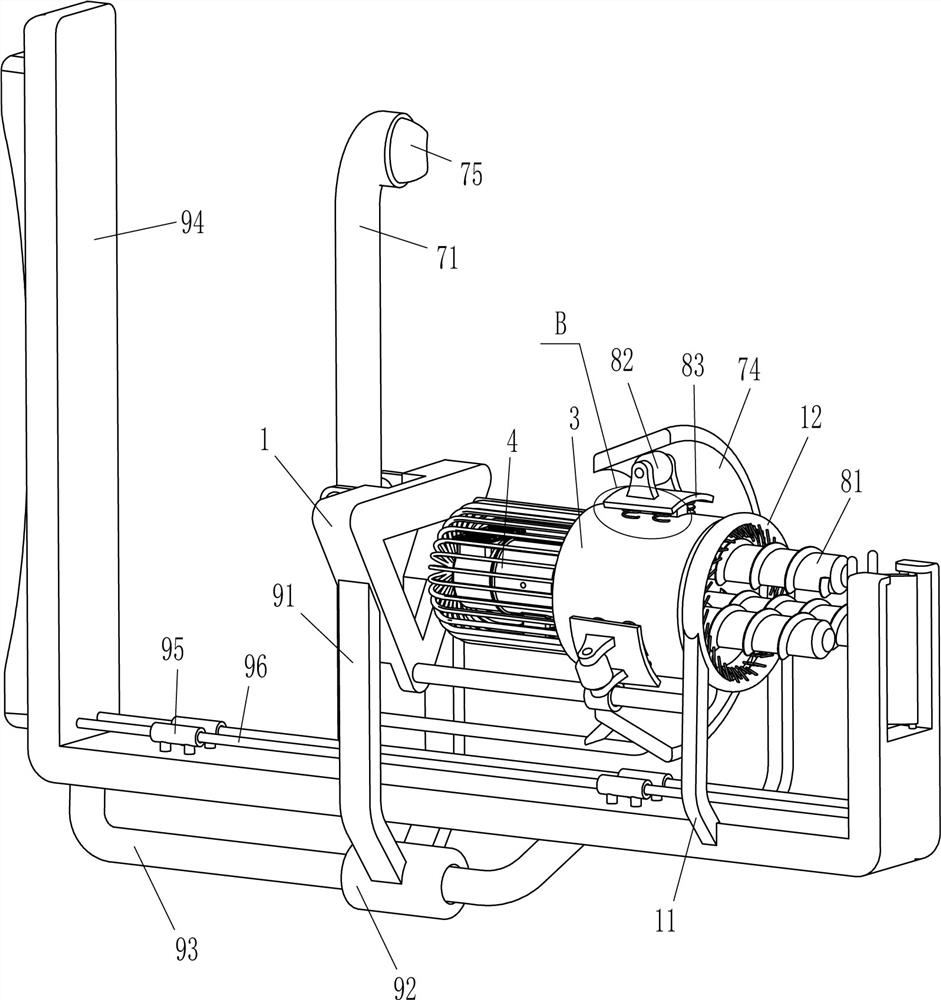 Enameled wire paint surface scraping machine