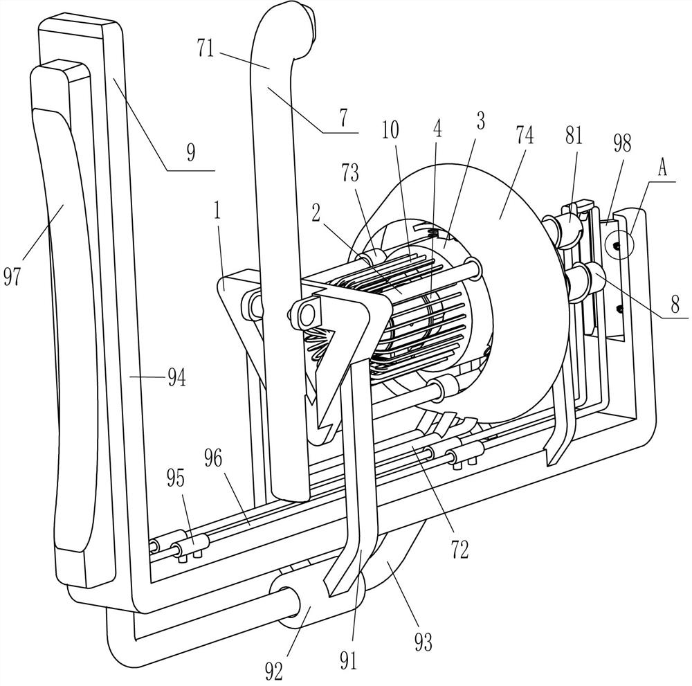 Enameled wire paint surface scraping machine