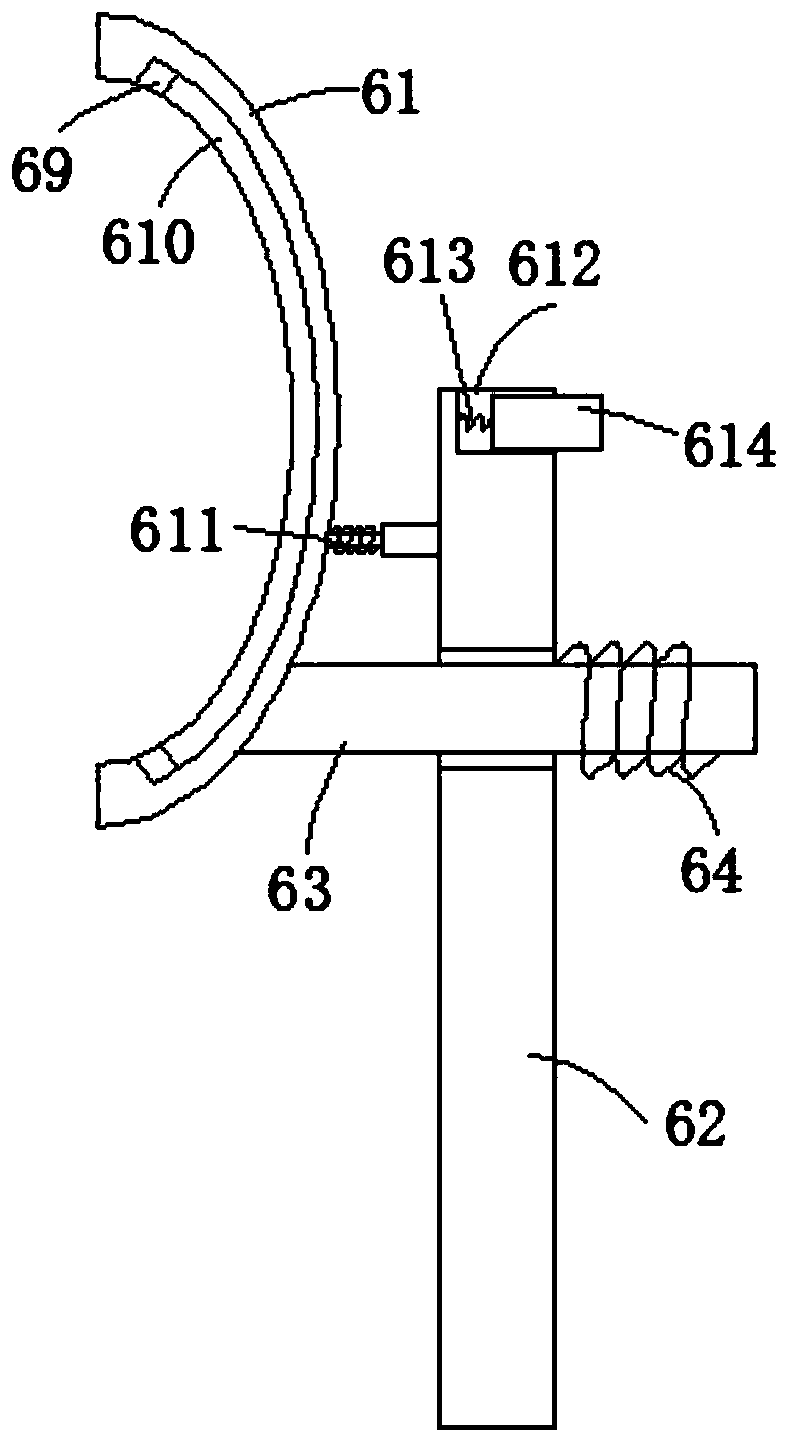 Noise reduction device for front shaft forge piece feeding workshop section of intermediate frequency heating furnace