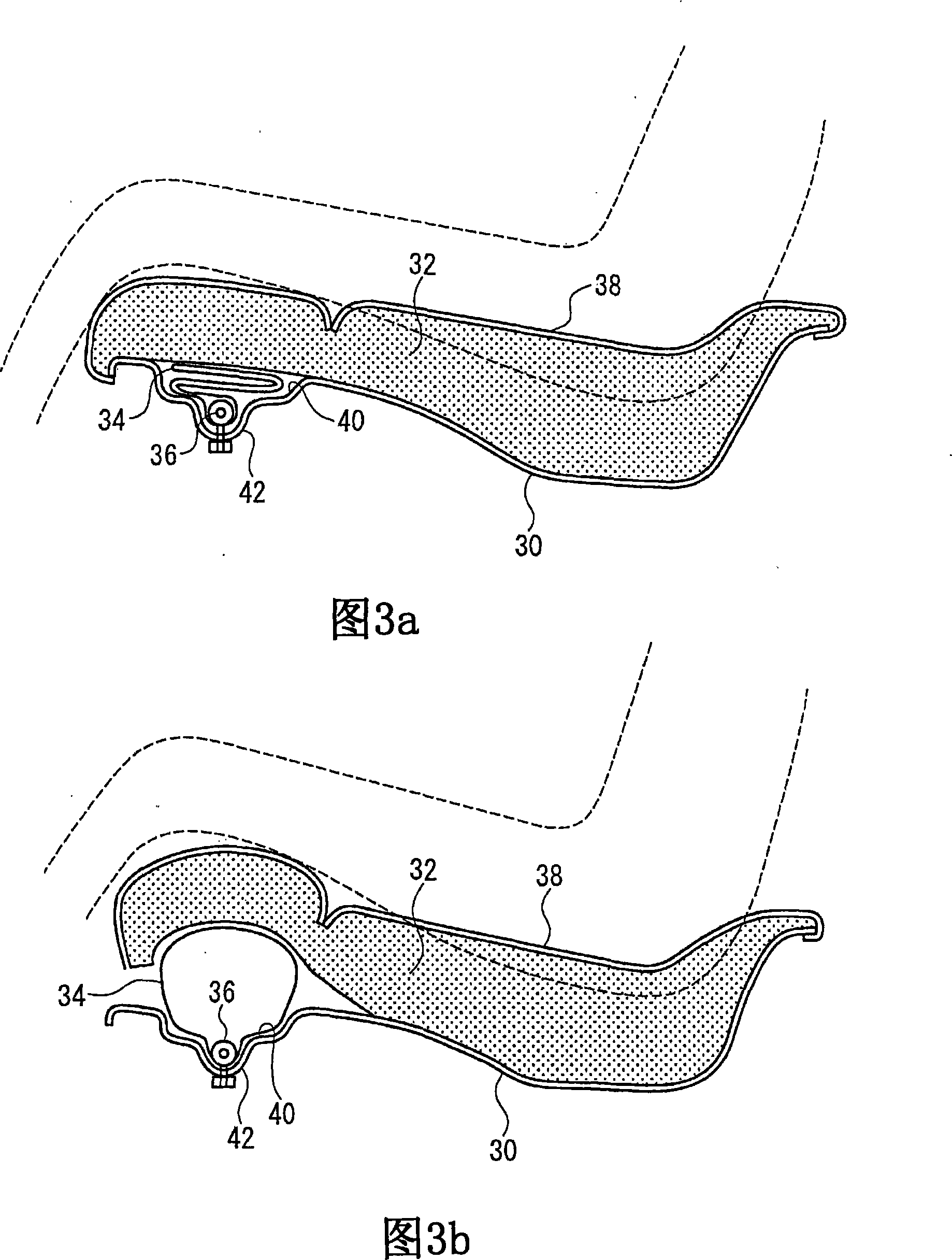 Occupant restraint device and seat