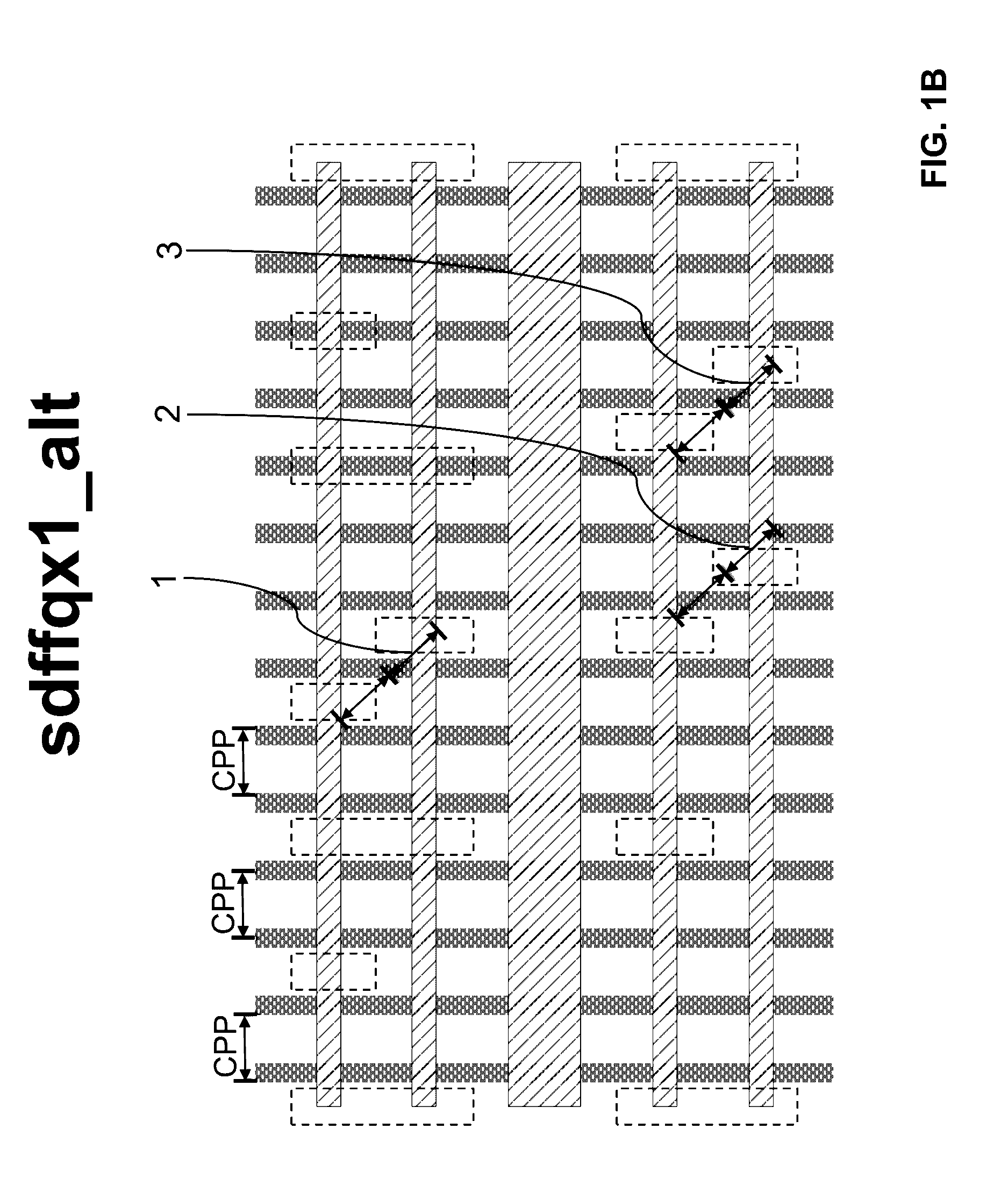 Standard cell library with DFM-optimized M0 cuts