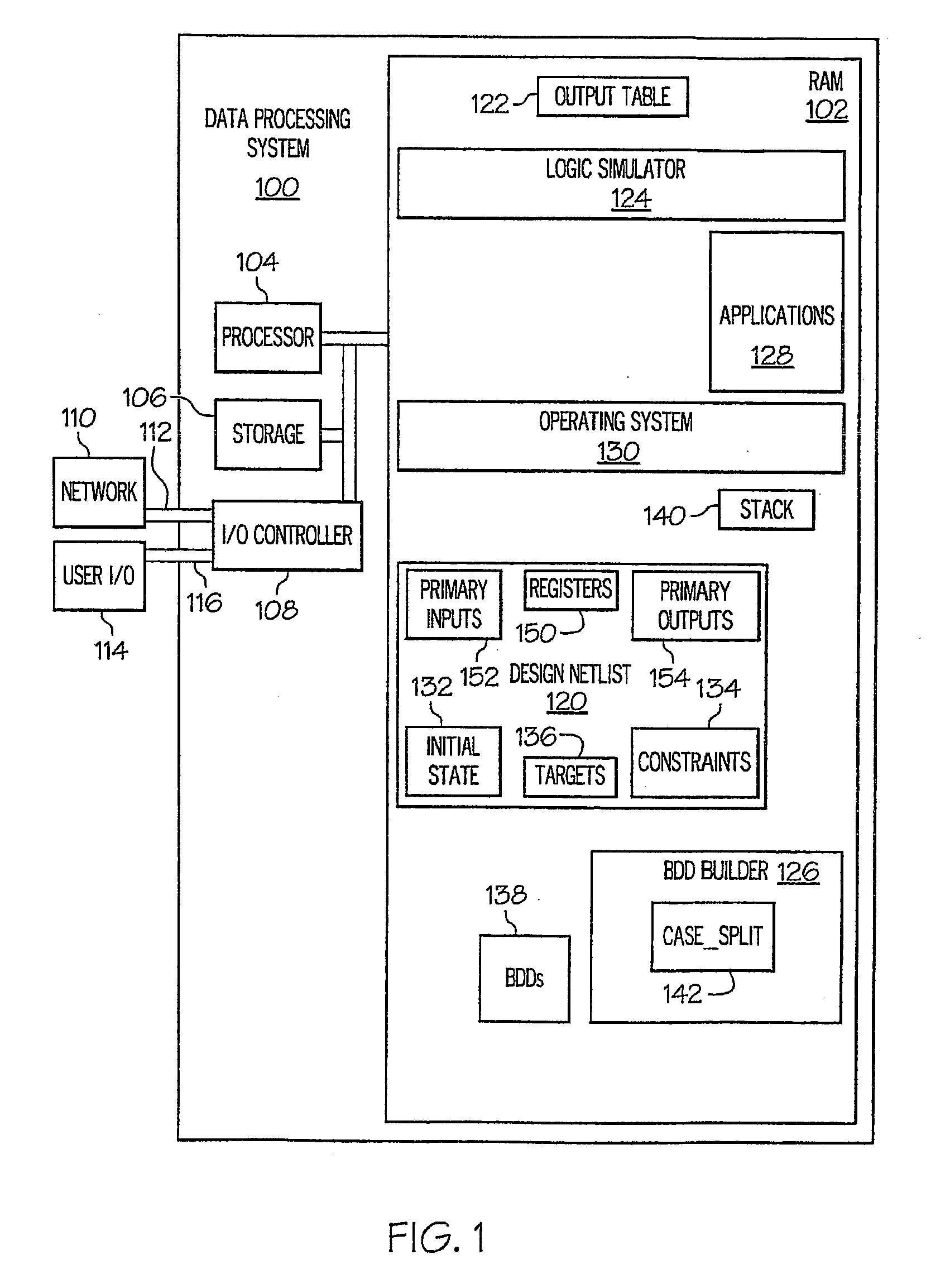 Method and system for case-splitting on nodes in a symbolic simulation framework