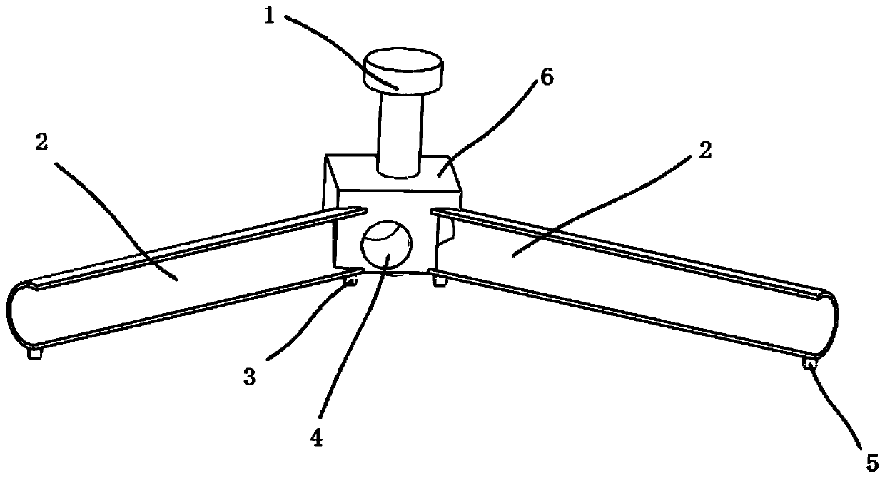 Intelligent ball collecting device for sports field