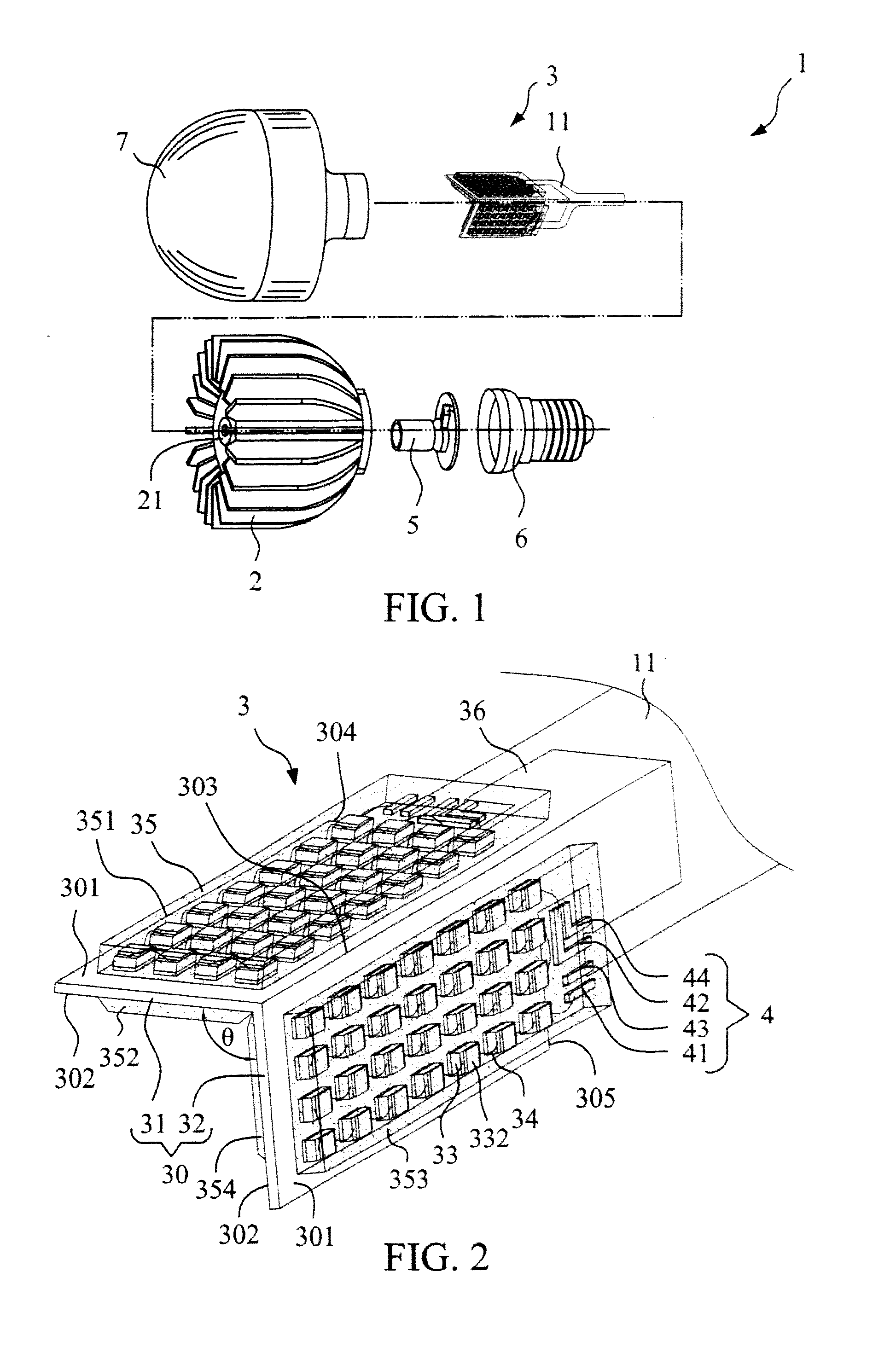 Light emitting package and LED bulb