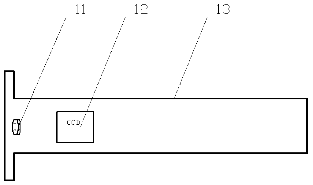 Efficient target correcting lens axis consistency calibration device and method