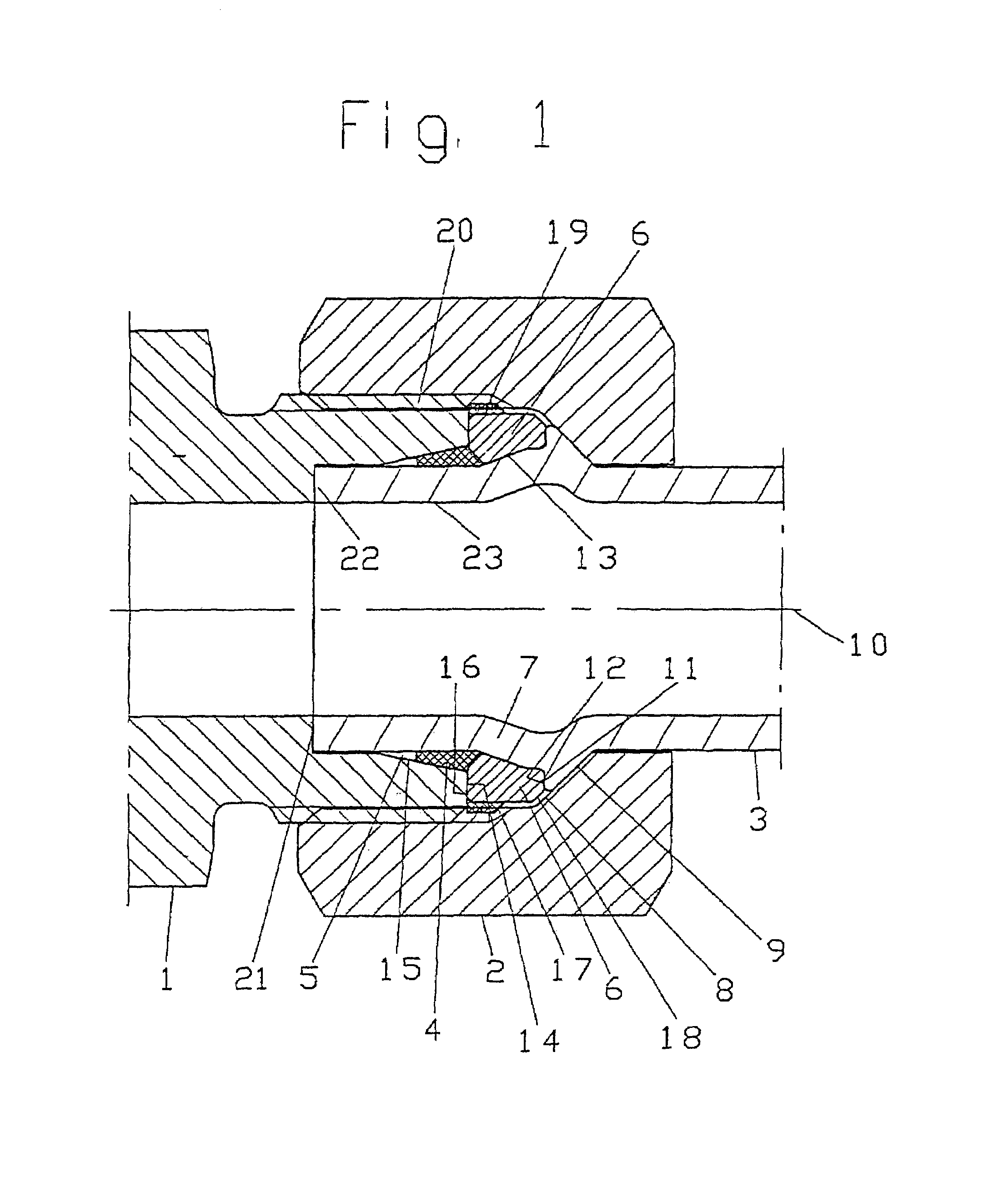 Pipe connector and a method for production thereof