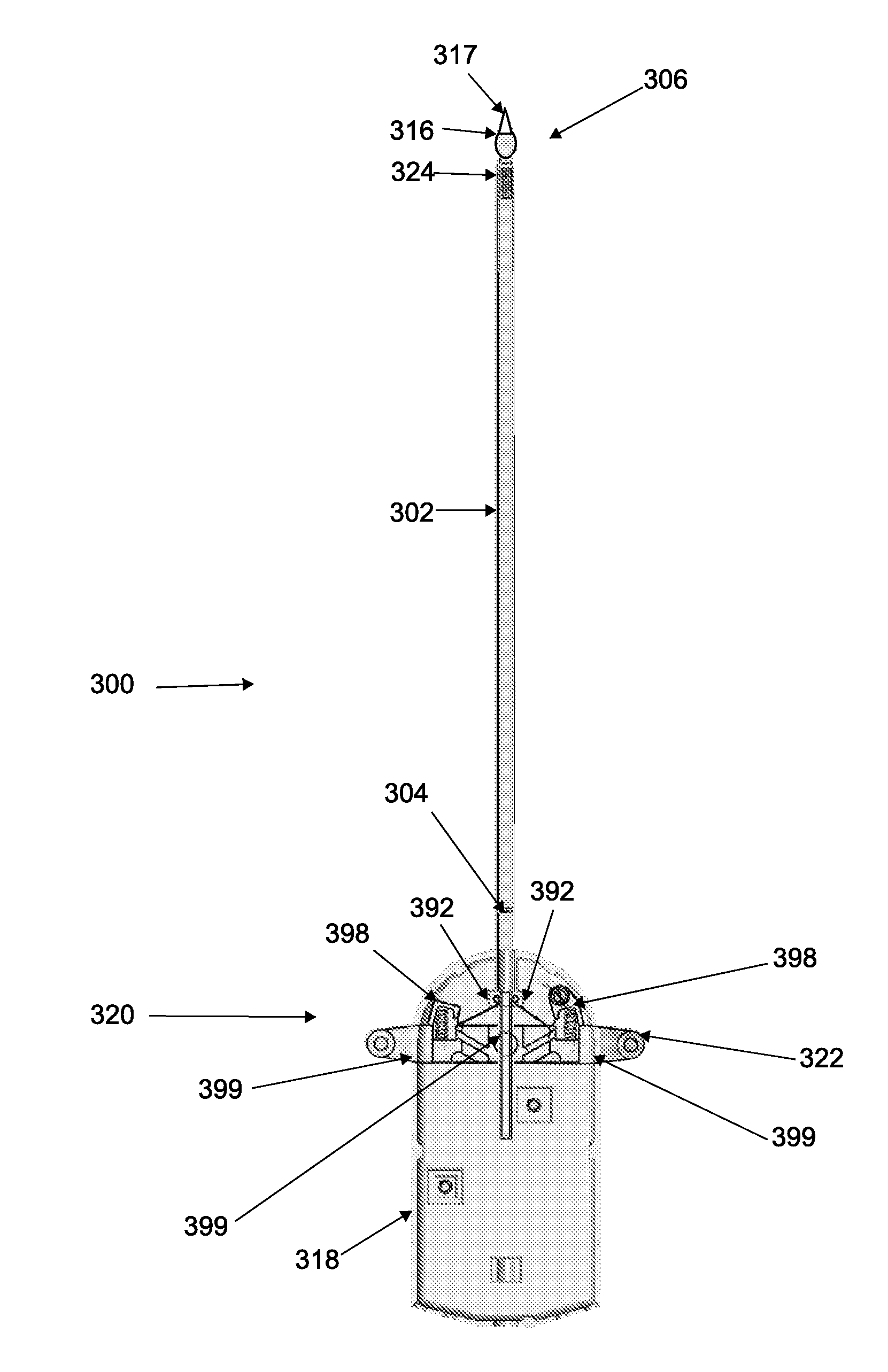 Penetrating member with direct visualization