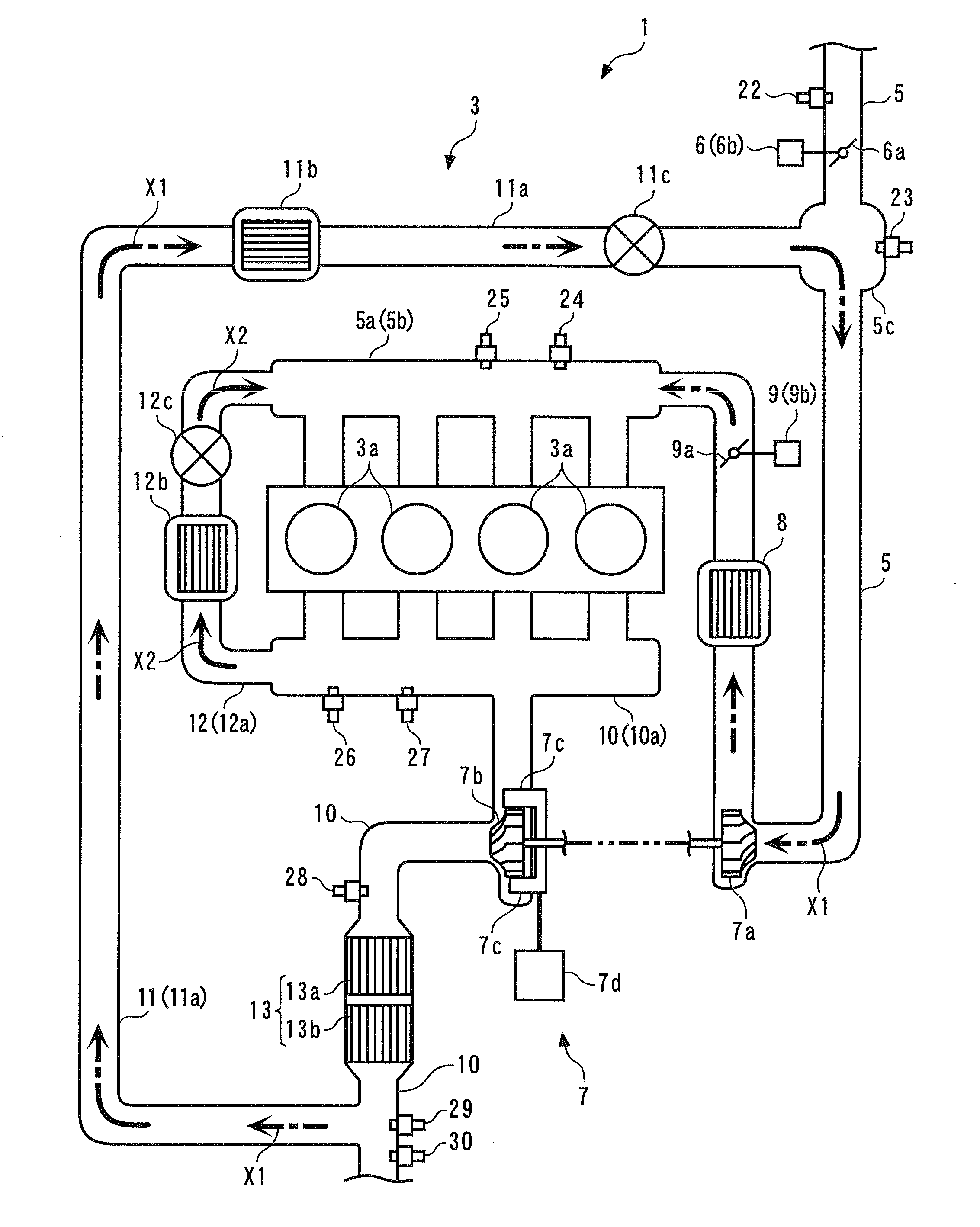 Egr control apparatus for internal combustion engine