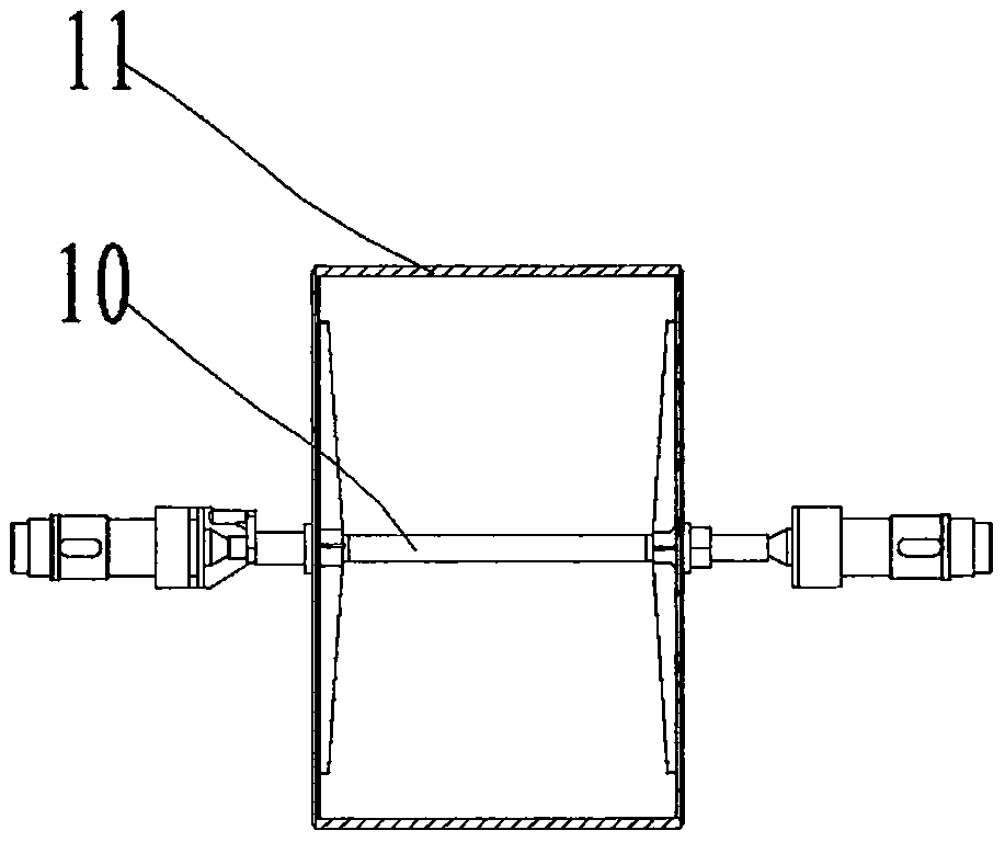 Method and equipment for simultaneously rolling and polishing inner surface and outer surface of large thin-wall cylindrical workpiece