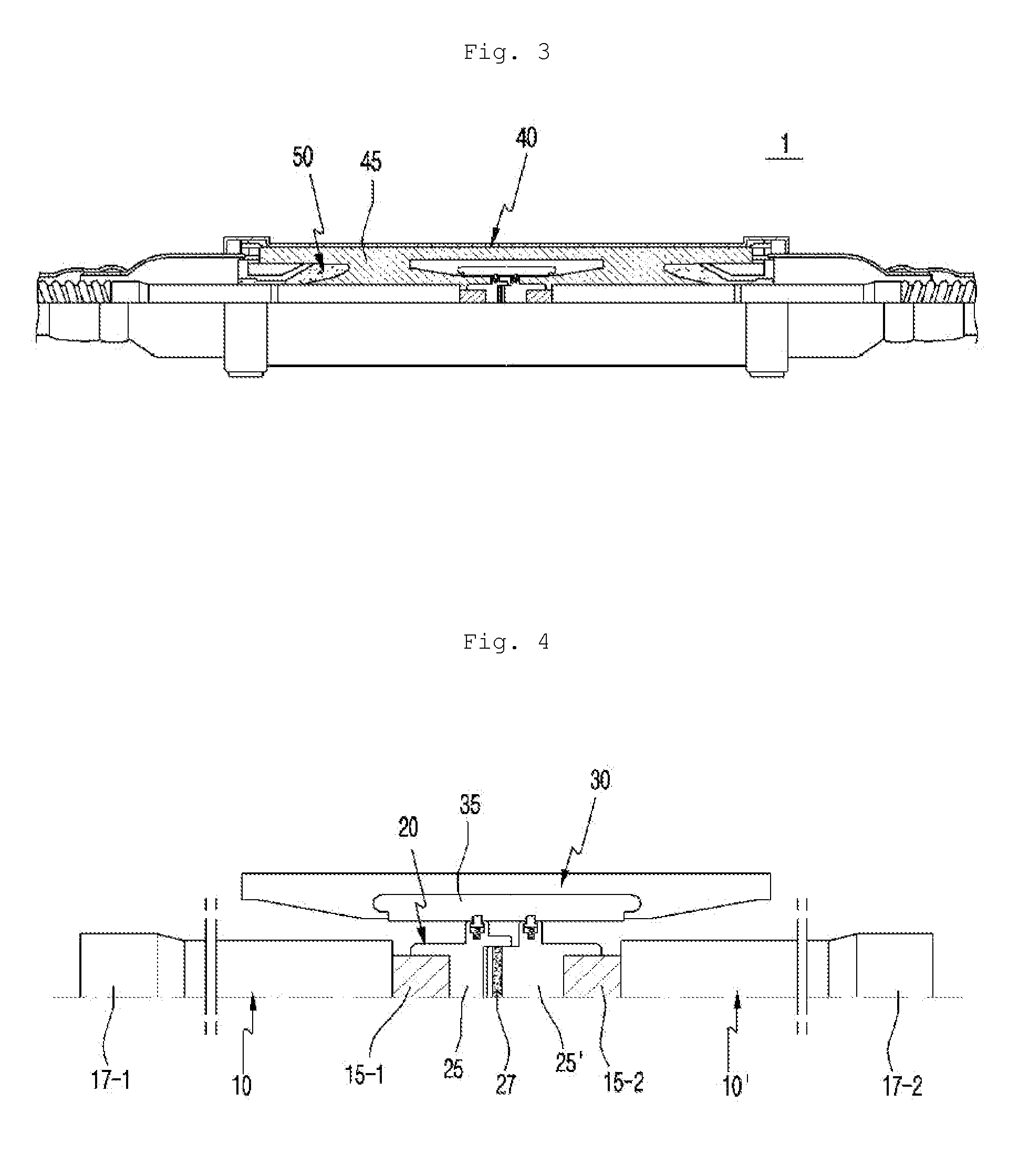 Device for connecting high voltage cables and joint box having the same