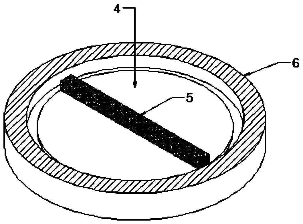 Wall surface grinding device for building decoration