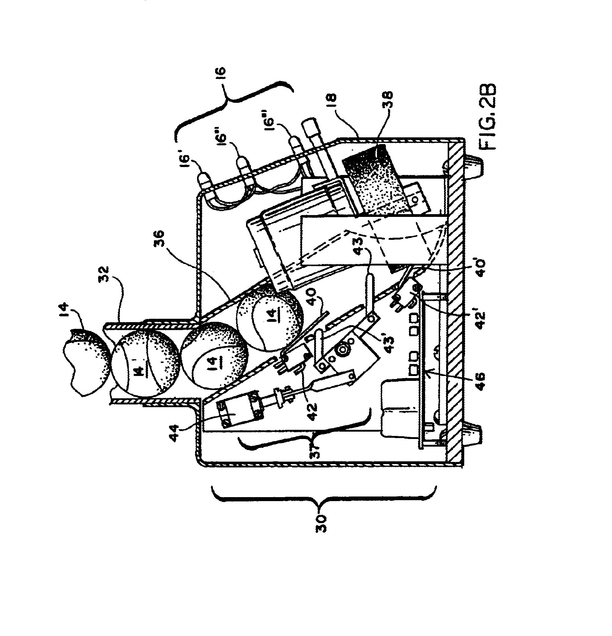 Simulated tennis ball trajectory & delivery system