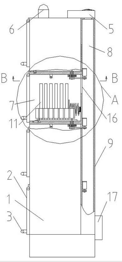 Display cabinet for book management