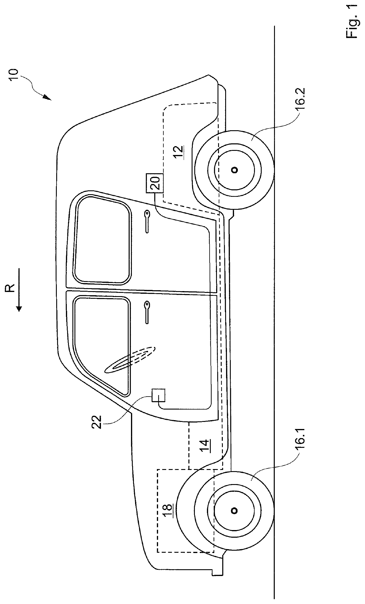 Method for determining an ageing parameter, a state of charge parameter and a temperature of a rechargeable battery, especially a lithium rechargeable battery