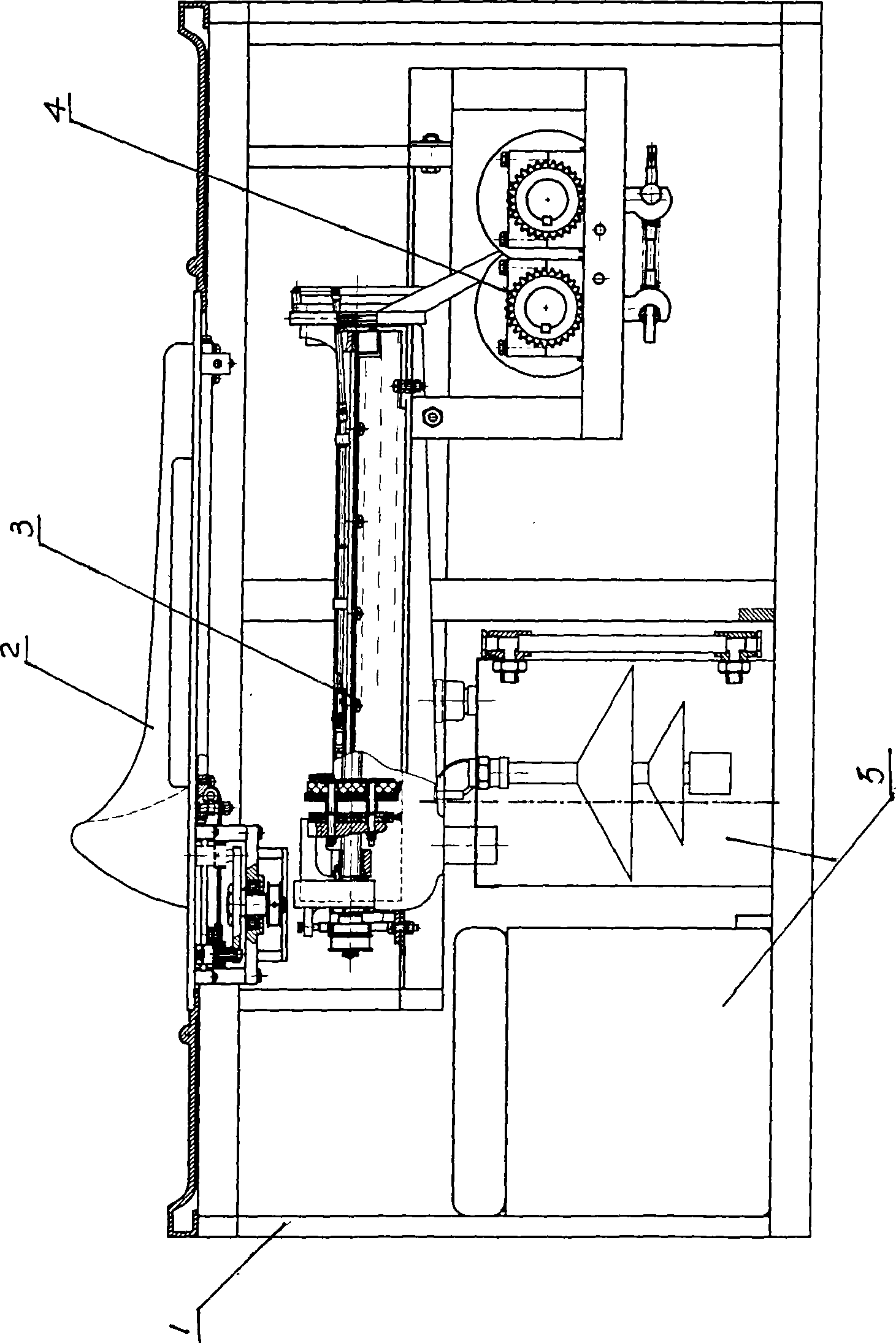 Separated environment friendly toilet for immediate processing