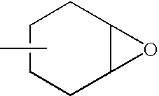 Reworkable epoxidized 1-(cyclo) alkenyl ether/polycarboxylic acid product