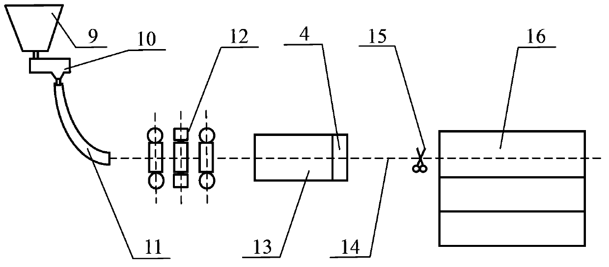 Cast rolling H-shaped steel cooling device