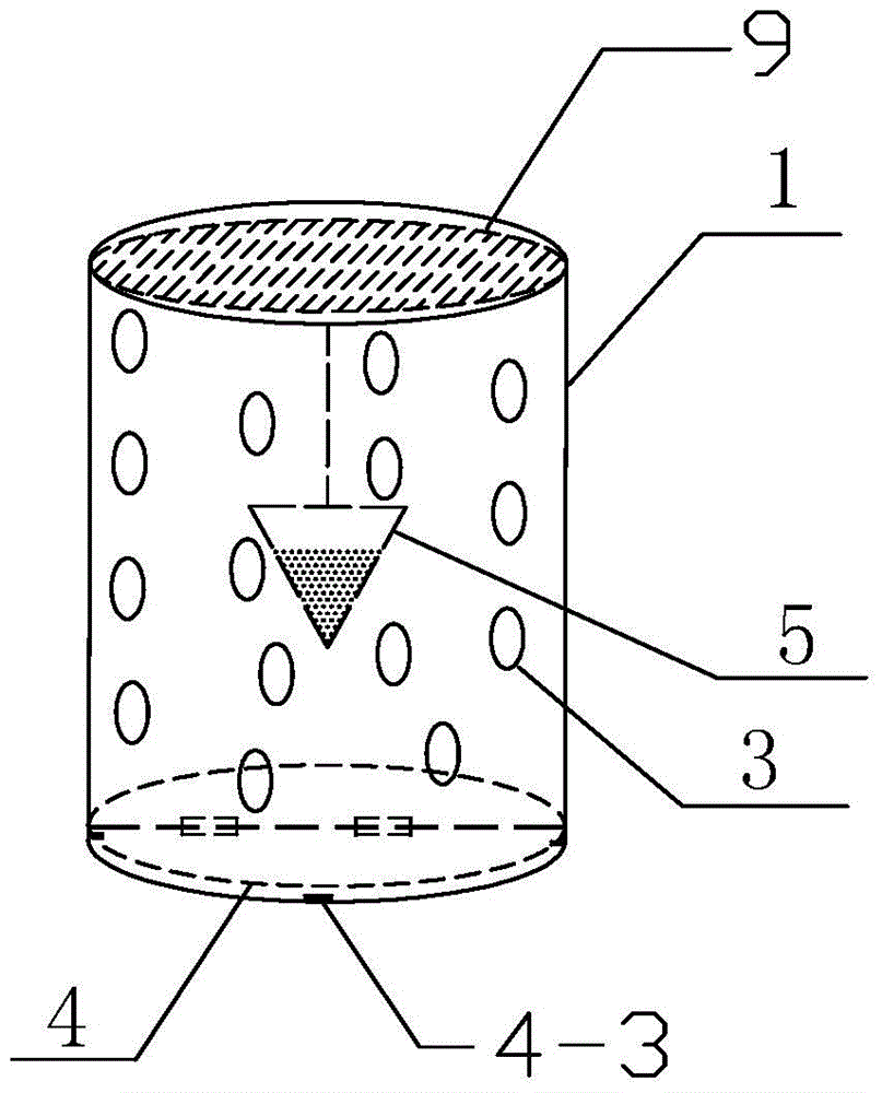 An underwater concrete pouring pile elevation control device and its application method