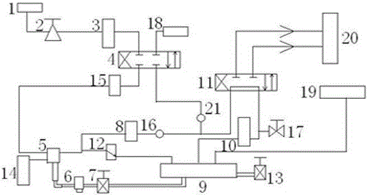 A cleaning device and cleaning method for integrally driven generator accessories