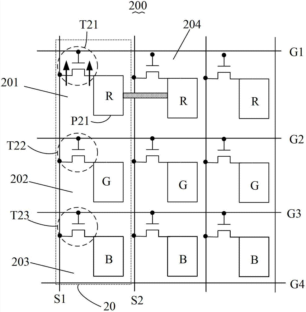 Liquid crystal display panel and repairing method of liquid crystal display panel