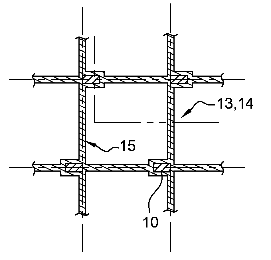 Electromagnetic radiation detector with micro-encapsulation, and device for detecting electromagnetic radiation using such detectors