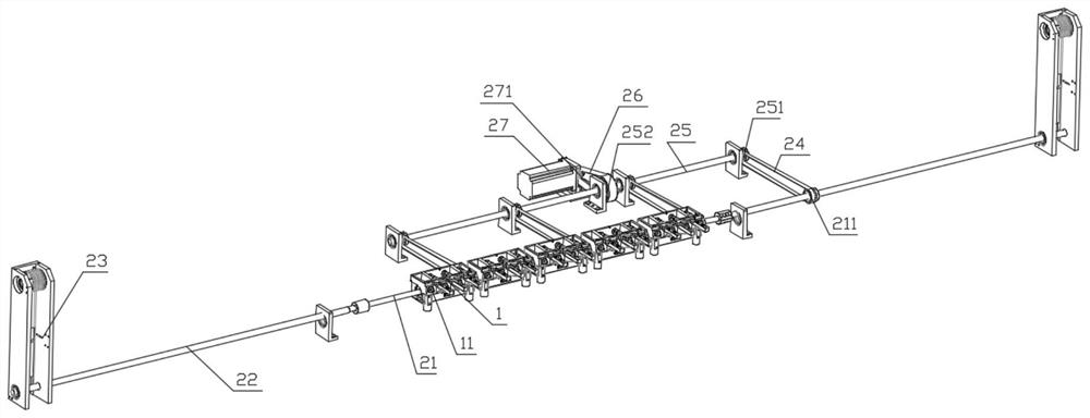 Multi-head embroidery machine shuttle box assembly with thread buckling mechanism, and embroidery machine