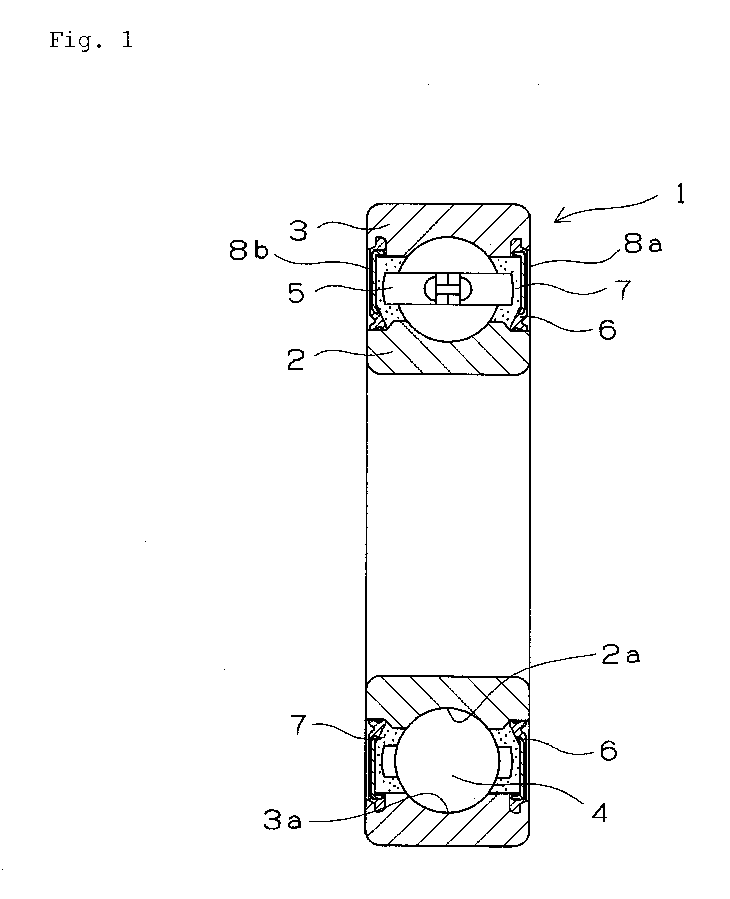 Grease composition, grease-packed bearing, universal joint and linear motion device