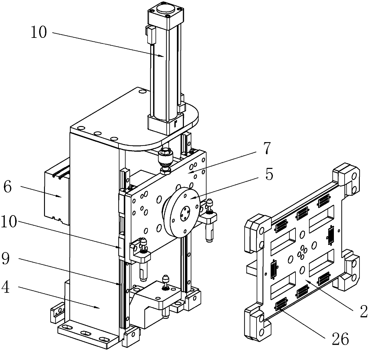 An automatic adhesive edge banding machine