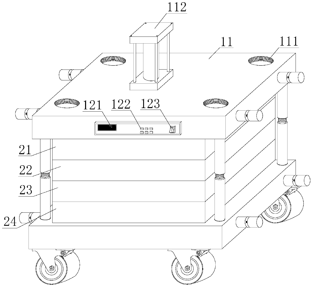 Clamping tool for mold production