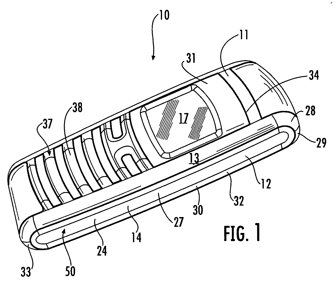 Mobile station cover and welding method