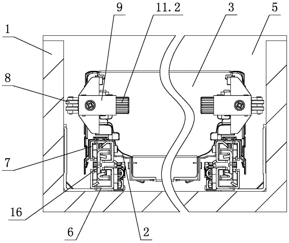 Stable structure of a furniture drawer