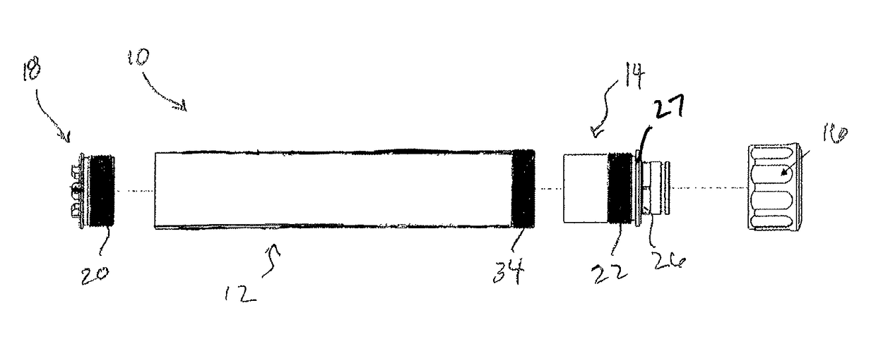 Sound suppressor attachment system and method