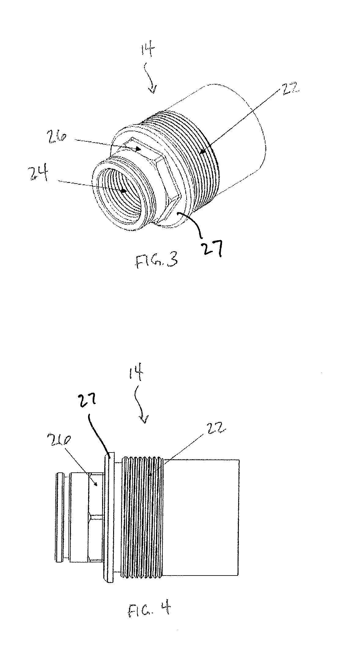 Sound suppressor attachment system and method