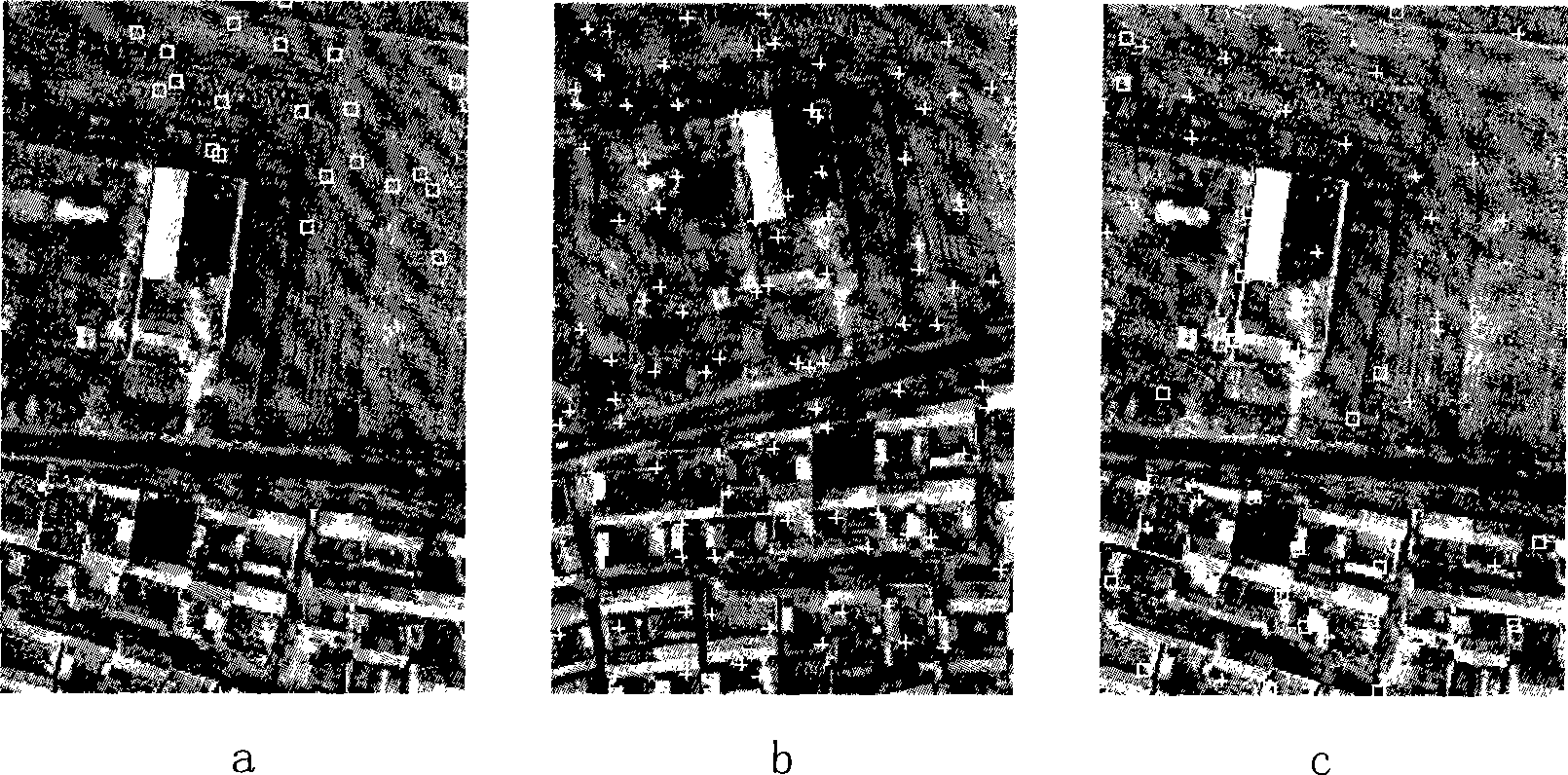 POS auxiliary aviation image matching method