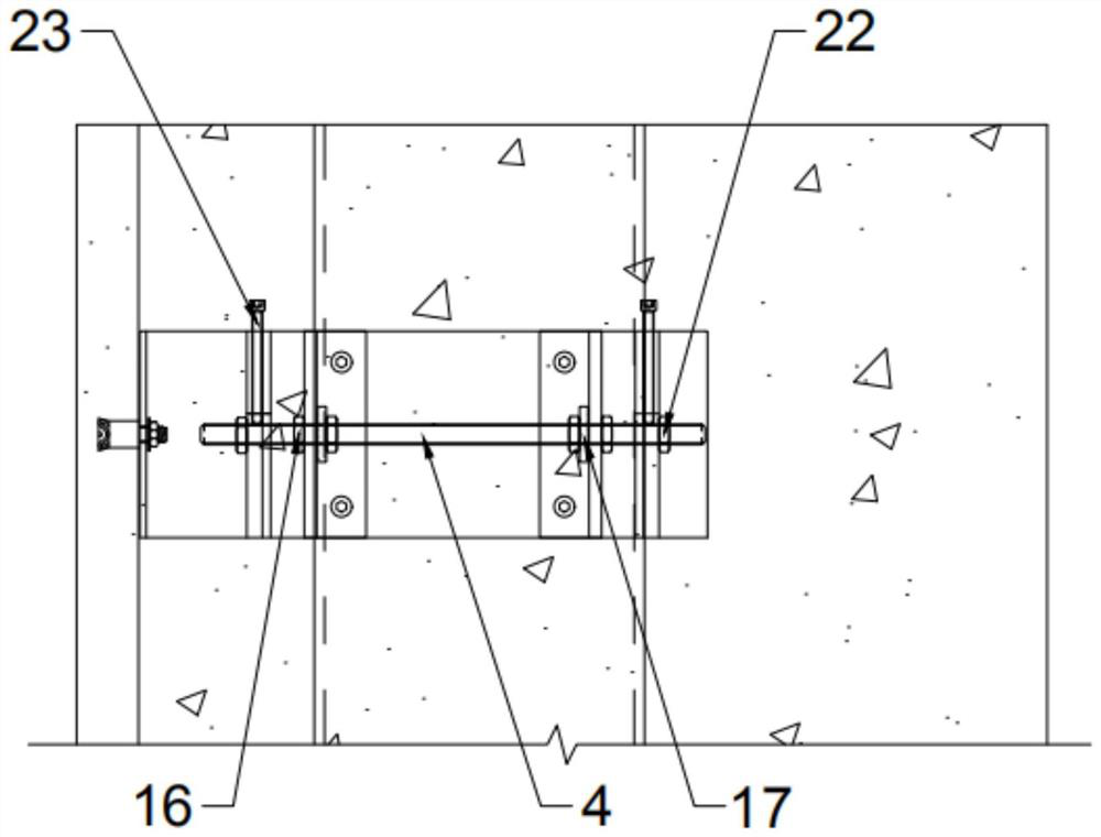 U-shaped stone decoration column pendant system