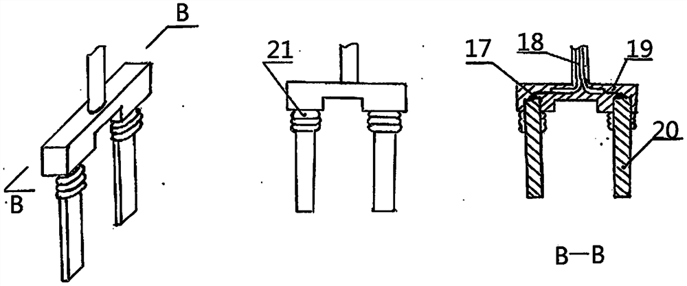 Novel power supply and data connection device