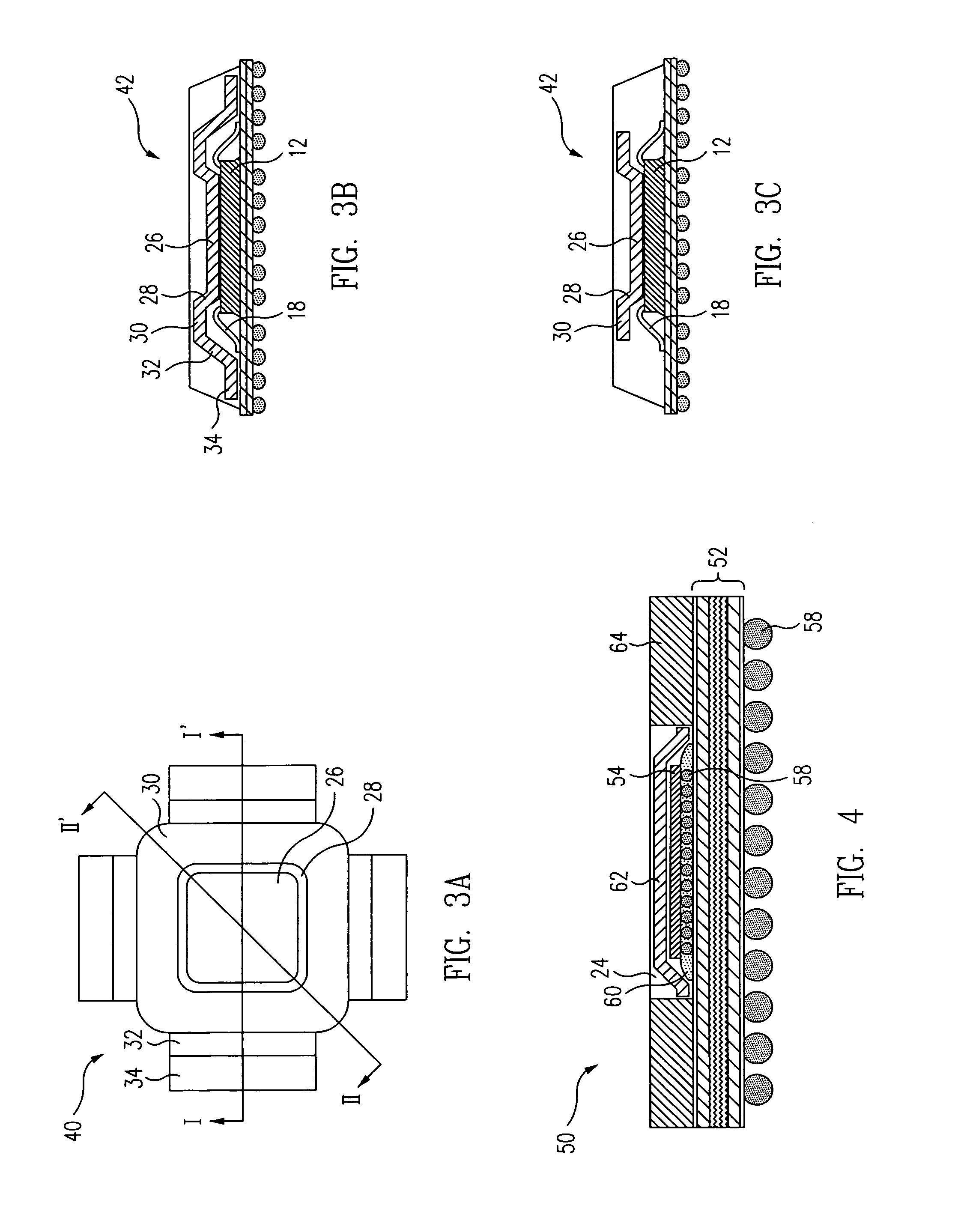 Embedded heat spreader ball grid array