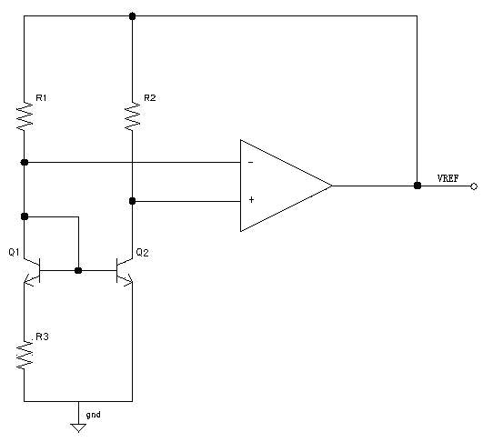 Wide-input voltage high-power supply rejection ratio reference voltage source