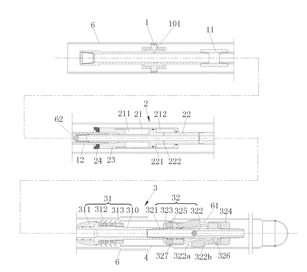 Mechanical and hydraulic dual-effect expansion device for well drilling with expandable tubular technology