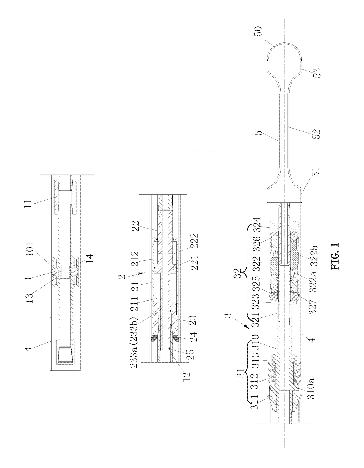 Mechanical and hydraulic dual-effect expansion device for well drilling with expandable tubular technology