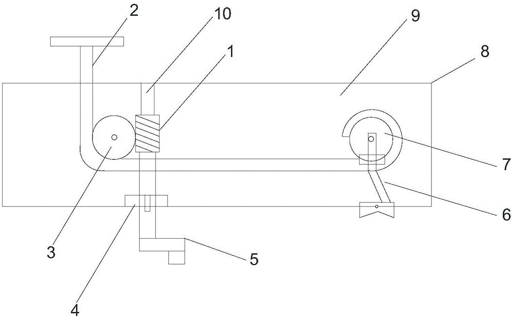 Hand-operated window opener