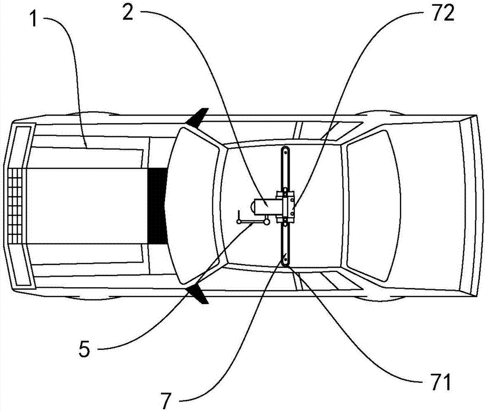 Portable mobile detection vehicle