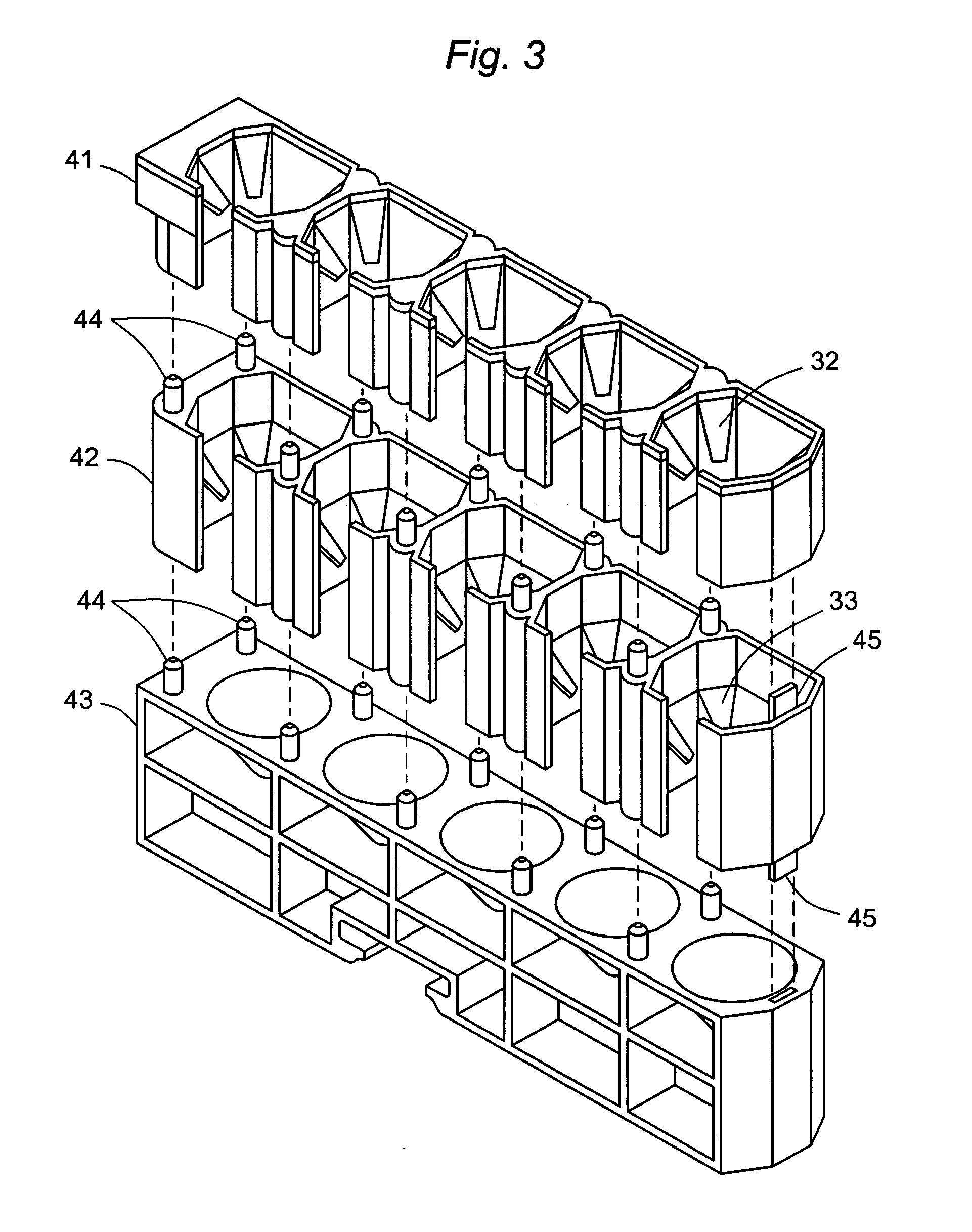 Tube rack accommodating a range of tube diameters